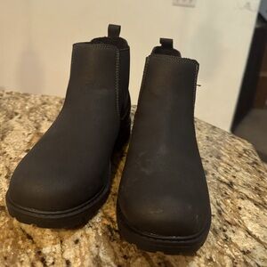 Kids Black Levi Chelsea Boots